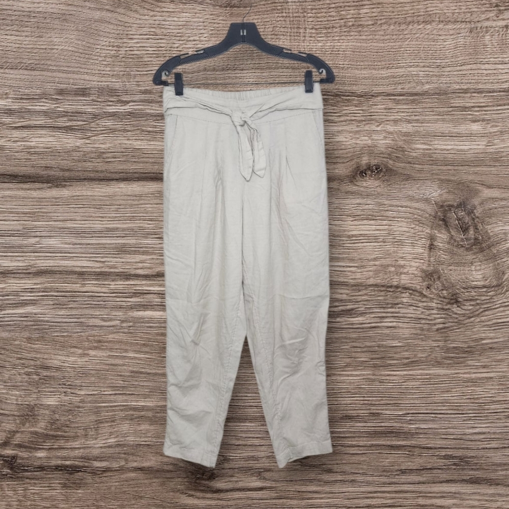 Women's Who What Wear Linen Blend Pants Sz Small